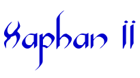 Xaphan II Schriftart